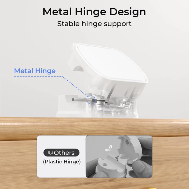 Alt view image 5 of 7 - 6Pack Magnetic Cable Clips Organizer,Cord Management Holder | Strong Adhesive Phone Charging Wire Keeper for Desk,Nightstand,Wall,Car,Desktop,Table,Home,Office