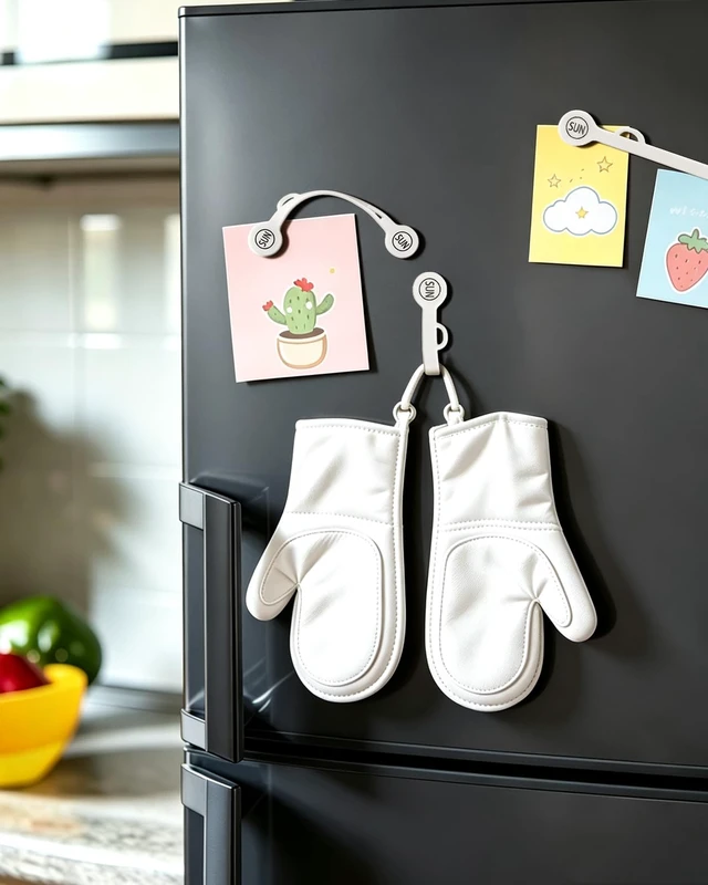 Alt view image 7 of 7 - Magnetic Cord Organizer Cable Cord Organizer Magnet Clips Design Patented Silicone Twist Tie Strap Holder Cord Wrap Keepers Reusable Multi-Purpose Home Office School Gifts 10 Pack White