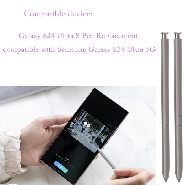 Alt view image 3 of 6 - 2 Pcs S24 Ultra S Pen for Samsung Galaxy S24 Ultra S Pen Replacement,Violet | No Bluetooth, S24 Ultra Stylus S Pen for Samsung Galaxy S24 Ultra SPen, EJ- PS928BJEGUS, for Drawing, Editing, Writing