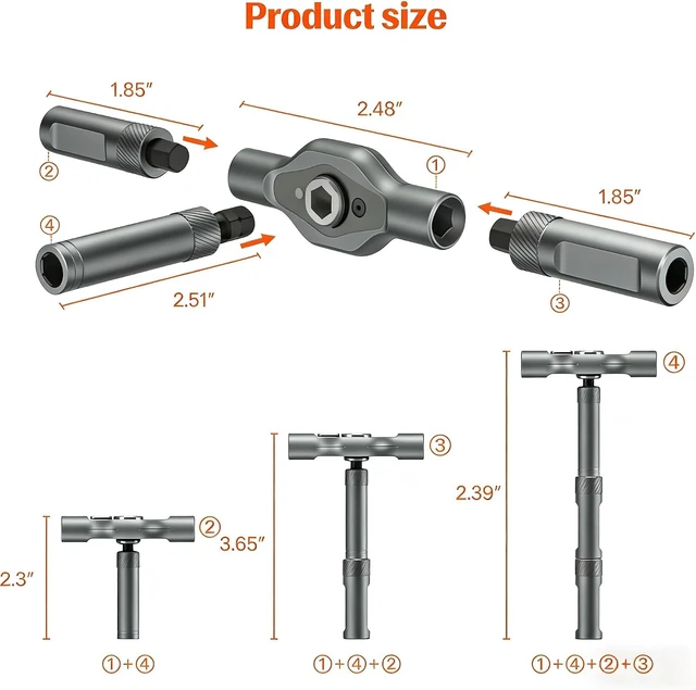 Alt view image 4 of 7 - 24 in1 Magnetic Screwdriver Set Mini Precision Screwdriver Set | Removable magnetic bits with compact storage case for repairing phones, laptops, PCs, watches, glasses and other electronics