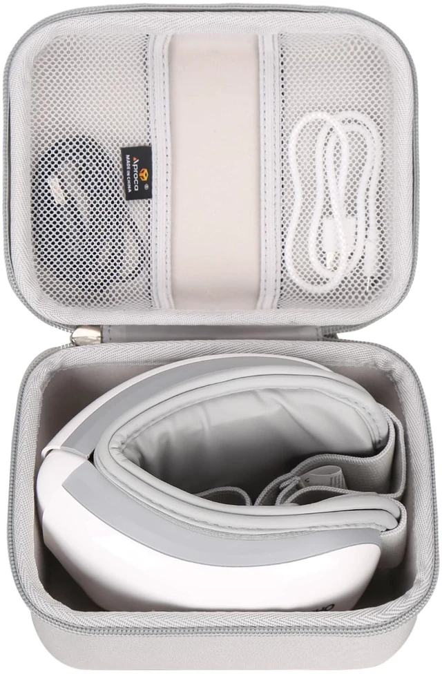 Main image of Case Compatible with RENPHO Eyeris 3 2 1 Eye Massager Heated Eye Mask, Portable Storage Protective Bag for Accessories -Grey (Case Only)
