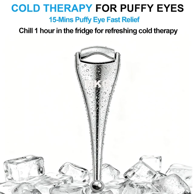 Alt view image 5 of 7 - Metal Eye Roller for Dry Eyes,Eyelid Roller for Chalazion,Stye,MGD Relief,Improves Meibum Flow and Unclogs Oil Glands,Gentle Meibomian Gland Expression for Blocked Eyelid Glands (small)