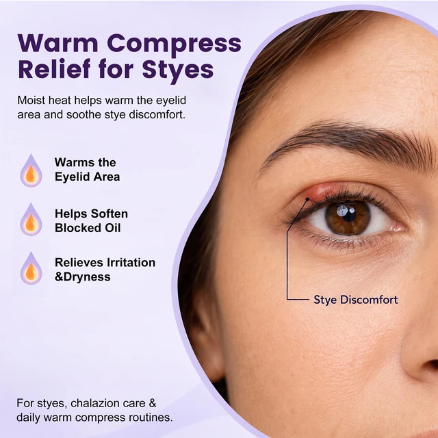 Alt view image 4 of 7 - 21 Pack Steam Eye Masks for Dry Eyes, Self Heating Heated Eye Masks | Moist Heat Warm Compress for Stye Fast Relief, Puffy Sensitive Eyes, Disposable Eye Therapy Mask Variety