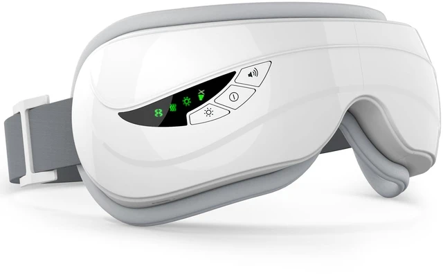 Main image of Eye Massager with Heat,Music,Compression, Heated Eye Mask Massage for Migraines & Headache Relief, Reduce Dry Eyes Improve Sleep.Fathers Day,Birthday and Valentines Day Gifts for Women Men Him