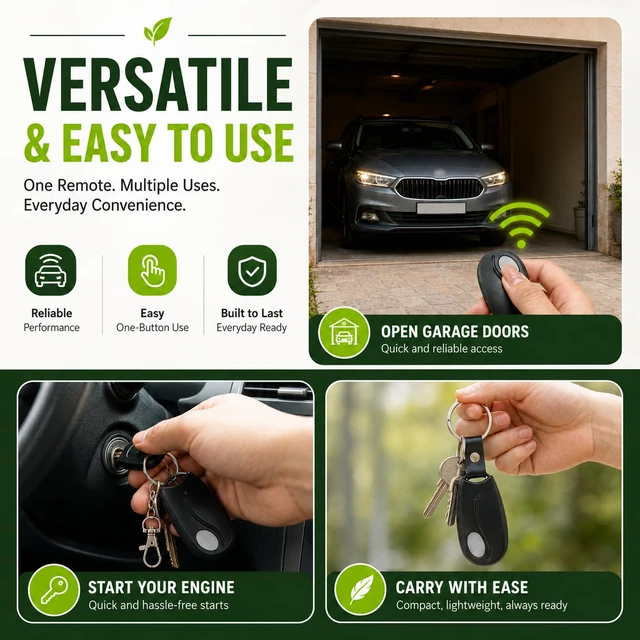 Alt view image 5 of 7 - 2 for Linear Garage Opener Remotes ACT-31B, 318MHz MegaCode Replaces ACP00879 MCT-11 DNT00090 MCT-1 DNT00083 MCT-3 DNT00089 Garage Door Remotes