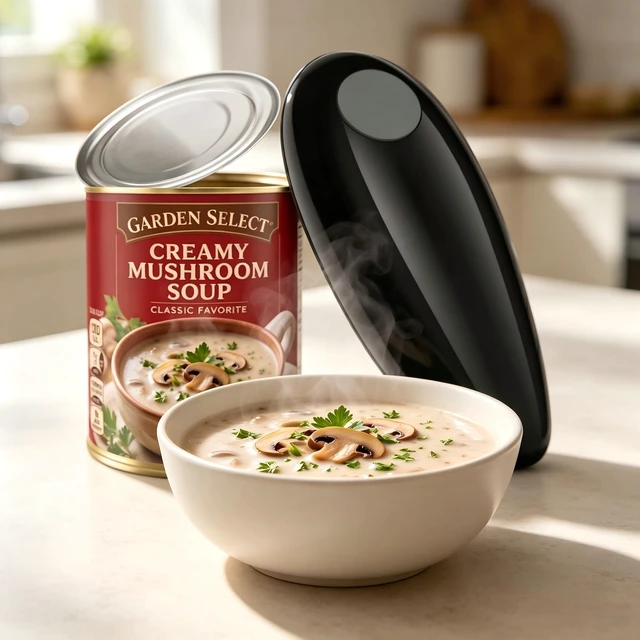 Alt view image 3 of 5 - Electric Can Opener, One Touch Automatic Smooth Edge for Seniors | A gift suitable for older adults with arthritis or weak hand strength.