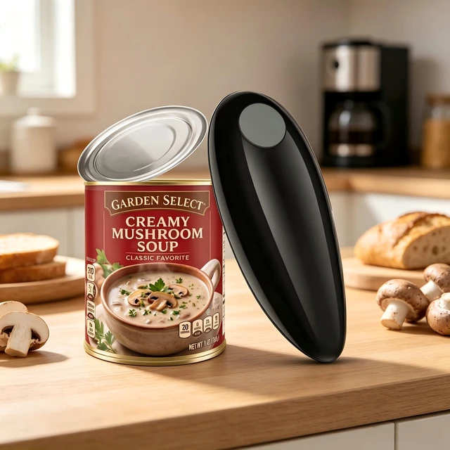 Alt view image 5 of 5 - Electric Can Opener, One Touch Automatic Smooth Edge for Seniors | A gift suitable for older adults with arthritis or weak hand strength.