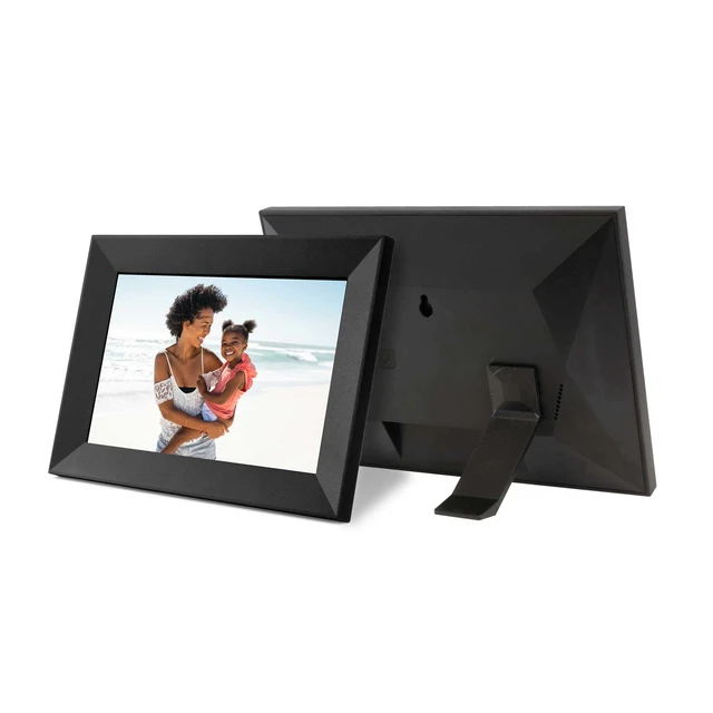 Alt view image 4 of 6 - WiFi Touchscreen Digital Photo Frame with Auto Rotation and 8GB Built-in Memory, ASHDPWM8S