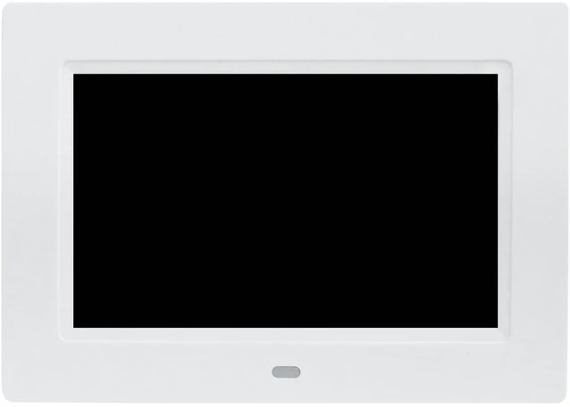 Main image of 7 Inch Digital Picture Frame, White | Digital Display, White Finish