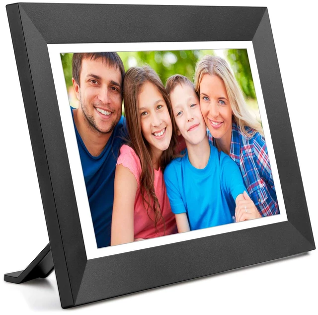 Main image of Digital Picture Frame WiFi Digital Photo Frame Full HD 1366x768 IPS Touch Screen, 16GB Storage, Auto-Rotate, Support Micro Slot, Sleep Mode, Share Photos and Videos via APP(10 inch, Black)