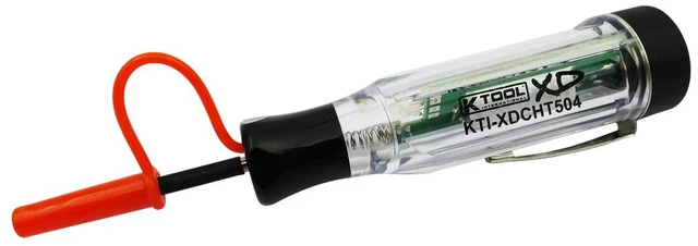 Main image of XDCHT504 Xtra Duty Cordless Circuit Tester, DC Voltage Detection Tool, Dual Color LED Polarity Indicator, Audible Beep Alert, Built in Lithium Battery