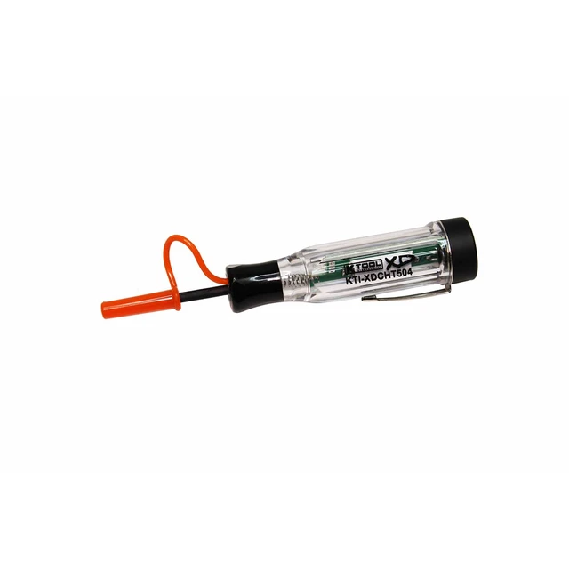 Alt view image 7 of 7 - XDCHT504 Xtra Duty Cordless Circuit Tester, DC Voltage Detection Tool, Dual Color LED Polarity Indicator, Audible Beep Alert, Built in Lithium Battery