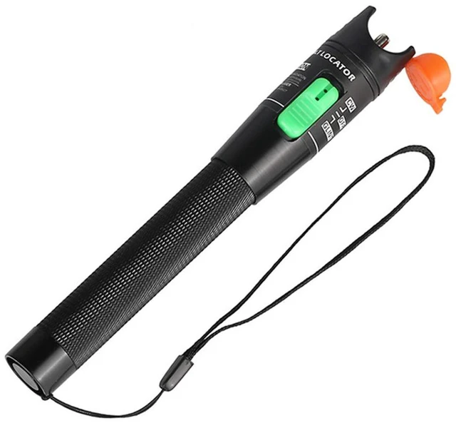 Main image of Visual Fault Locator, 30-50KM Fiber Optic Cable Tester Meter VFL Red Light Pen Light Source Testers