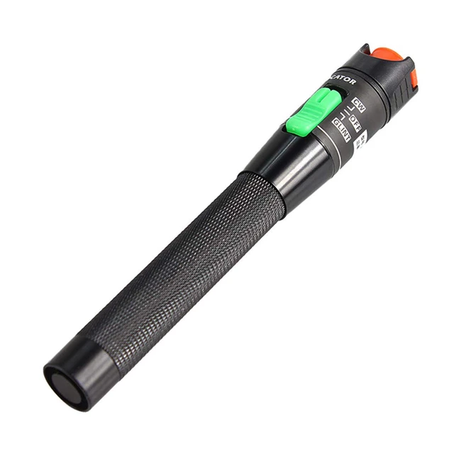 Alt view image 6 of 7 - Visual Fault Locator, 30-50KM Fiber Optic Cable Tester Meter VFL Red Light Pen Light Source Testers