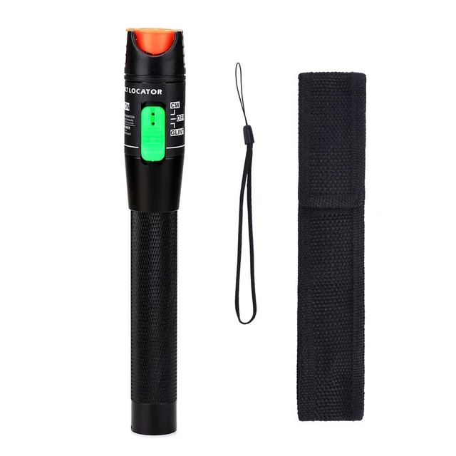Alt view image 7 of 7 - Visual Fault Locator, 30-50KM Fiber Optic Cable Tester Meter VFL Red Light Pen Light Source Testers