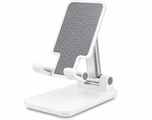 Main image of Adjustable Phone Stand for Desk, Foldable Cell Phone Holder, Portable Non-Slip Stand for iPhone, Samsung, Tablet Nexora