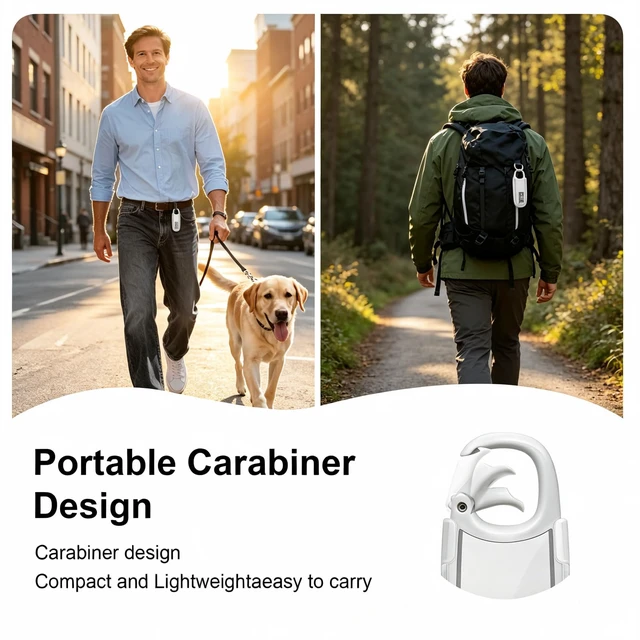 Alt view image 4 of 7 - Simple 3D Pedometer for Walking & Running, Accurate Step Counter No App Required, Non-Bluetooth Fitness Tracker with Clip, Lanyard & Large Display for Sports, Seniors, Men & Women(Mi-White)