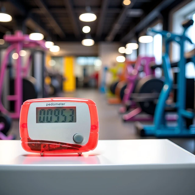 Alt view image 3 of 7 - Red Portable Counter Mini Digital LCD Pedometer Sports Walking Running Step Counter Meter Walking Distance Miles, Calorie Counter, Daily Target Monitor, Exercise Time Fitness Technology