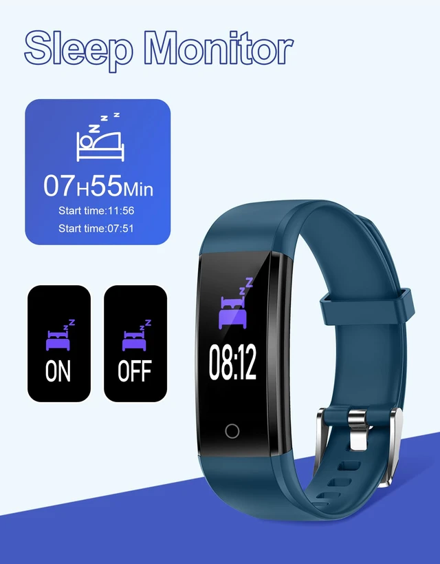 Alt view image 3 of 7 - Pedometer Watch No Bluetooth Steps Counter Simple Fitness Tracker Blue | No APP or Phone Needed, Track Daily Steps Calories Distance, Great for Walking Running, Easy to Use for Men Women Waterproof