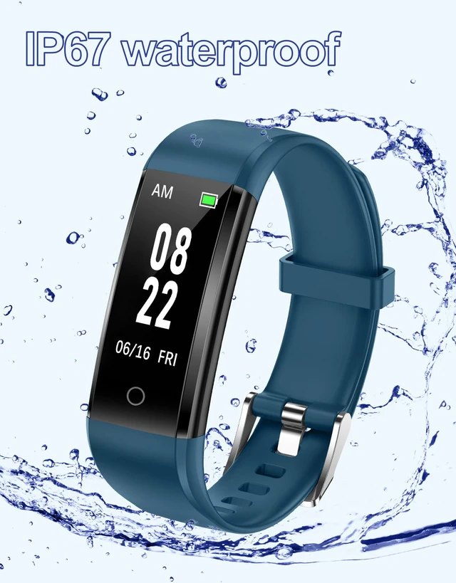 Alt view image 7 of 7 - Pedometer Watch No Bluetooth Steps Counter Simple Fitness Tracker Blue | No APP or Phone Needed, Track Daily Steps Calories Distance, Great for Walking Running, Easy to Use for Men Women Waterproof
