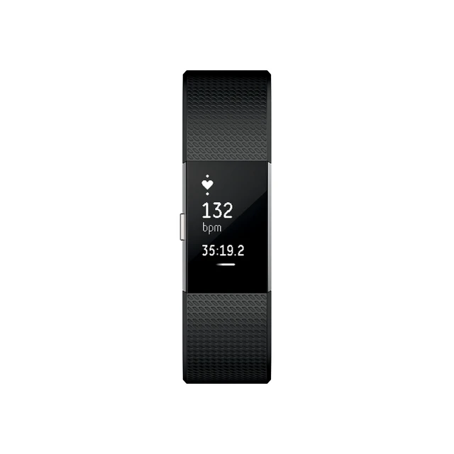 Alt view image 3 of 7 - Charge 2 Heart Rate + Fitness Wristband, Black, Large (US Version), 1 Count