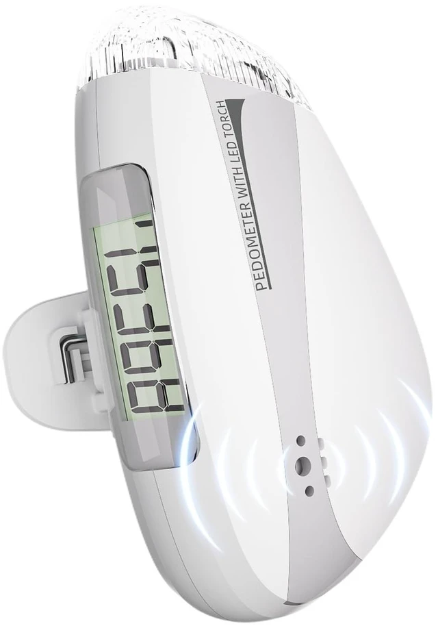Main image of Simple Step Counter & Personal Safety Alarm Keychain for Women