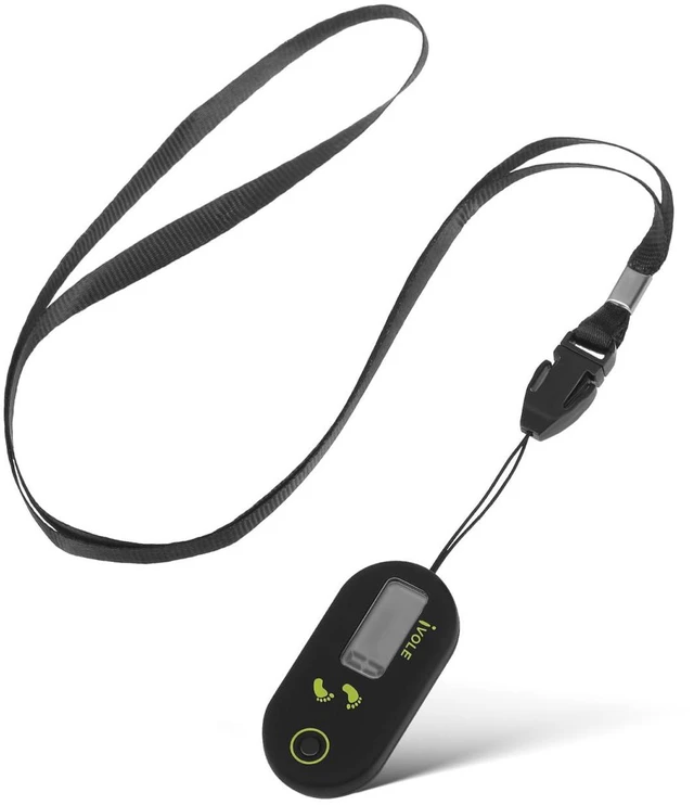 Main image of Sports Step Counter 3D Digital Pedometer Accurate Step Counter Portable Pedometer Mini Fitness Tool with Clip and Lanyard for Walking Running