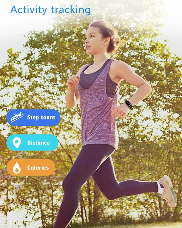 Alt view image 4 of 7 - Fitness Tracker No Bluetooth No APP/Phone Required, Fitness Watch for Men Women Parents Pedometer Watch with Sleep Tracker Steps Counter Alarm Clocks IP68 Waterproof (Black)