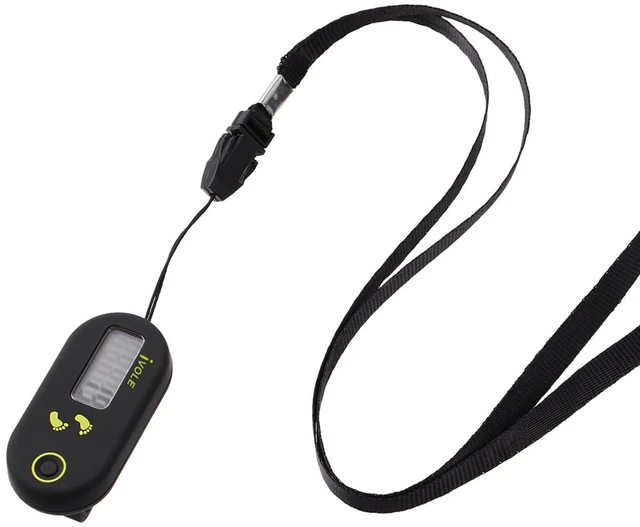 Main image of 3D Pedometer for Walking, Digital Simple Clip on Step Counter with Large Display &Amp; Removable Clip Lanyard, No App Fitness Tracker, Accurate for Women Men Kids Seniors