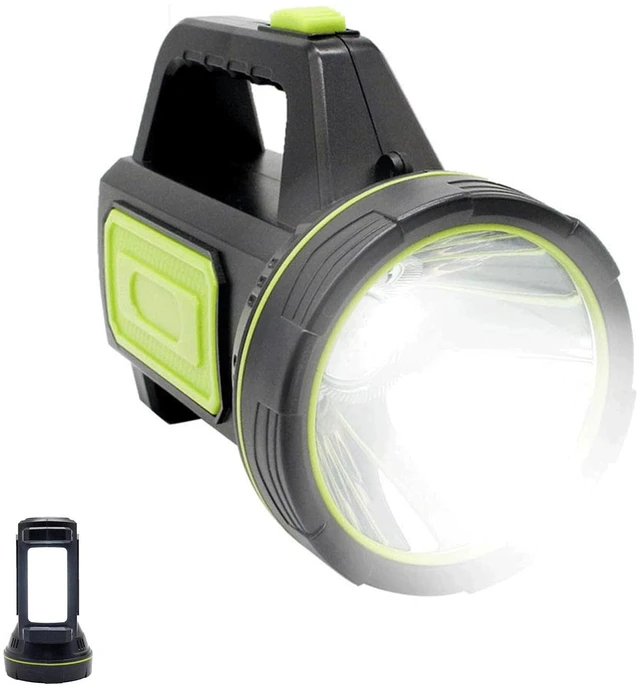 Main image of LED Searchlights Handheld Lantern, 13000LM 2 Modes USB Rechargeable LED Flashlights, High Power Outdoors Camping Hunting Lamp, Portable Spotlight Work Light for Indoor Outdoor Emergency