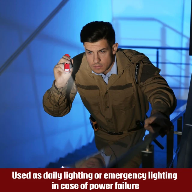 Alt view image 4 of 6 - 20 Pcs Mini Flashlights Bulk,Red | Aluminum LED Handheld Flashlights with Lanyard, Batteries Not Included, For Night Reading, Emergency, Camping, Hiking
