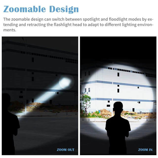 Alt view image 6 of 7 - Flashlight 2 Pack, Flash Light High Lumens, Small Flashlights Powerful, Super Bright LED Flashlight, Handheld Flashlights for Home, Camping, Emergency, Power Outages, Travel