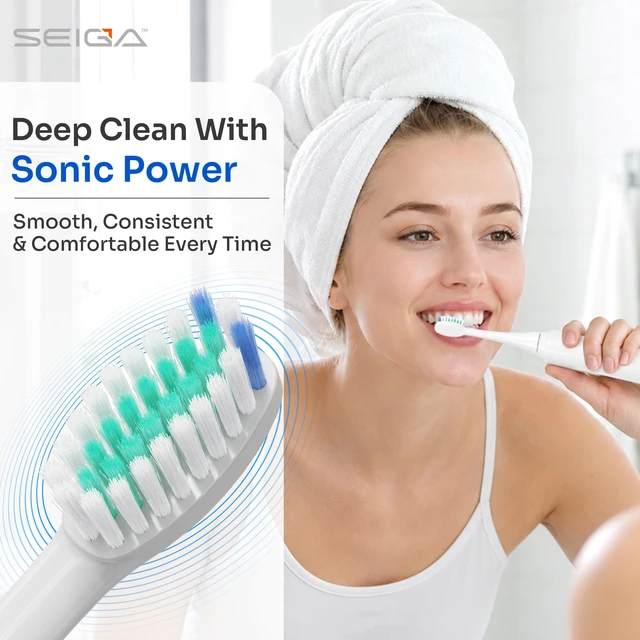 Alt view image 2 of 7 - Sonic Electric Toothbrush for Adults, Rechargeable Travel | Protective Cover,5 Modes &3 Intensities,60-Day Battery Life,Magnetic Wall Mount,Smart Timer,USB-C Charging,IPX7 Waterproof