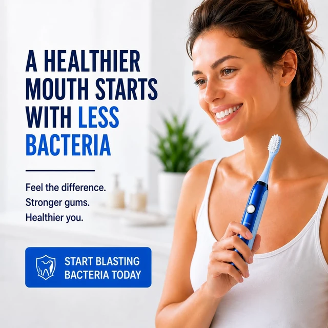 Alt view image 6 of 6 - Sonic Electric Toothbrush for Oral Health, Gum Disease & Gingivitis | Gum Recession, Extra Soft Toothbrush for Sensitive Gums, Plaque Removal, Periodontal Toothbrush, Plaque Remover for Teeth