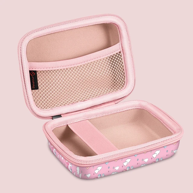 Alt view image 6 of 7 - Kids Camera Case For Goopow/Seckton/Dylanto/Mgaolo Digital Toys | Fits Masterbee/Cimelr/Desuccus Digital Camera Toys, Children Carrying Bag, For Birthday Christmas, Pink Horse