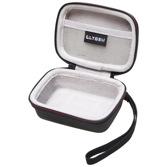 Alt view image 3 of 7 - Camera Case Compatible with KODAK PIXPRO FZ55 FZ45, Black+Gray | Fits Kodak FZ55/FZ45 16MP Compact Digital Cameras, Carrying Storage Travel Bag