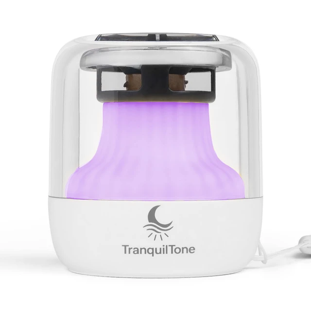 Alt view image 3 of 7 - Mini White Noise Machine for Baby, Kids & Adults 15 Calming Sounds, Soft Night Light, USB-C Rechargeable, Timer Portable Travel Sound Machine