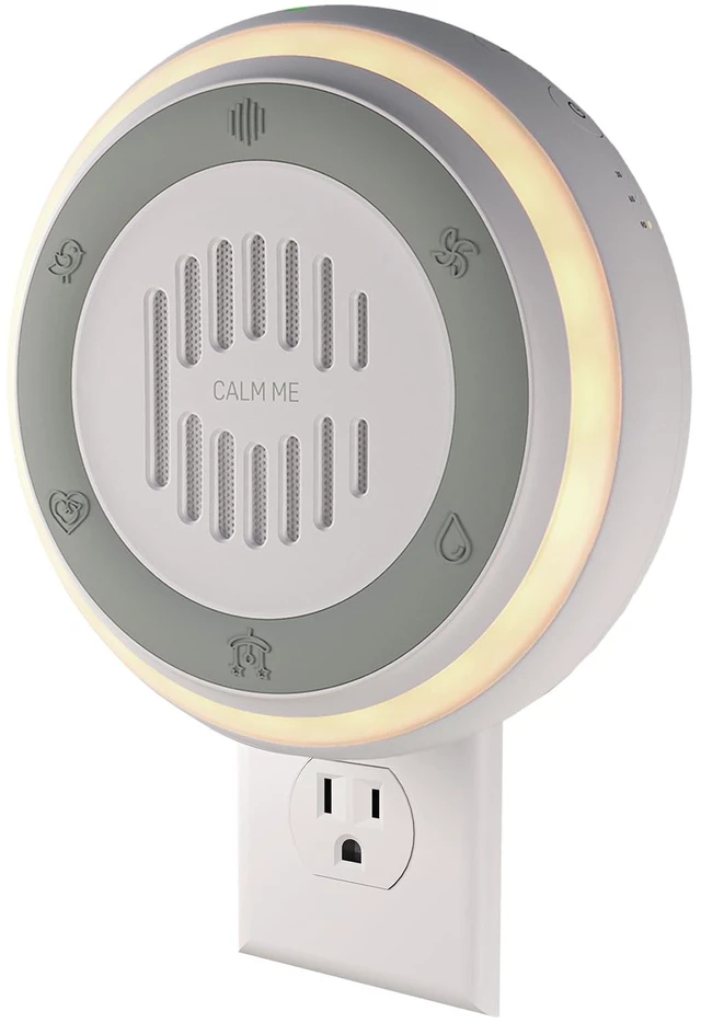 Main image of Wall Plug in White Noise Sound Machine for Office Privacy & Noise Canceling, White Noise Machine for Sleeping Adults & Baby, Therapy Noise Blocker with 20 Soothing Sounds & Nightlight .