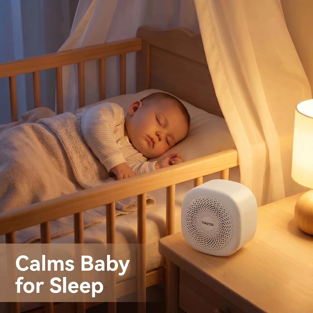 Alt view image 4 of 7 - White Noise Machine Mini for Seeping Adults, Baby, Dogs Portable | Small Sound Machine 10 Soothing Sounds,4 Timers,Battery Sleep Machine for Travel,Home,Office,Camping