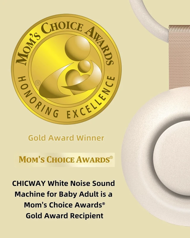 Alt view image 2 of 7 - Portable Sound Machine with AI Cry Detection White Noise Machine | Mom's Choice Awards 18 Soothing Sounds Bluetooth Speaker Night Light Timer White Noise for Baby Adult Home Travel Office Gray