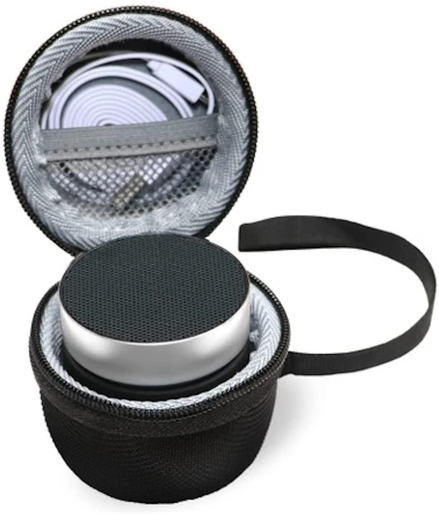 Main image of Carrying Case for LectroFan Micro & Micro2 | Case for Sound Machine with a Hybrid Shell Exterior, a Pocket for Charging Cable and Lanyard, Lightweight Design