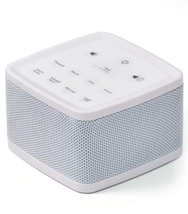Main image of White Noise Machine for Baby Sleep, Portable Sound Machine | 8 Soothing Sounds, 30/60/120 Min Timer, USB-C Port, Lightweight, Sound Machine Sleep, Nursery, Office, Machine Sleeping