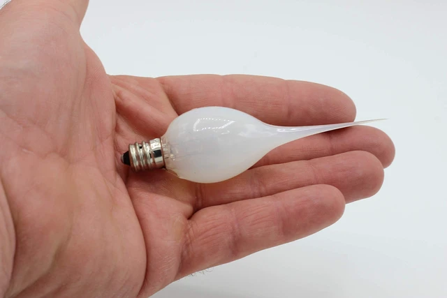 Alt view image 4 of 6 - 6-Pack, Incandescent Silicone Dipped Candle Light Bulbs, 7 Watt, Longer Life Country Style, Electric Candle Lamp Replacement Light Bulbs Individually Boxed