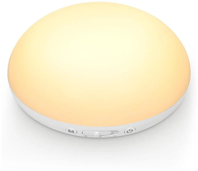 Main image of Egg Light for Nursery, Portable Baby Night Light for Breastfeeding, Rechargeable Baby Nightlight with Timer, Dimmable Battery Powered Red Lamp, Ultra-Long Battery Life for Bedside
