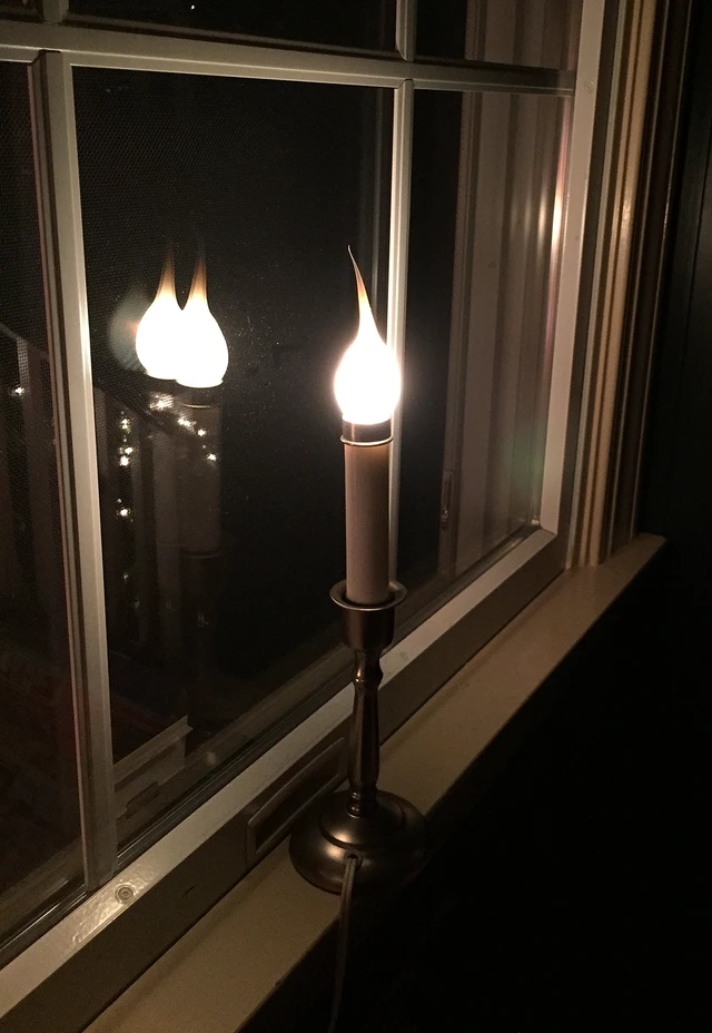 Alt view image 5 of 6 - Silicone Dipped, Country Style, Electric Candle Lamp Chandelier Light Bulbs, 7 Watt Incandescent, Individually Boxed - 10 Pack