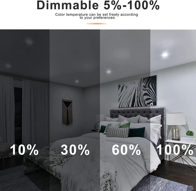 Alt view image 7 of 7 - GU24 Smart Light Bulbs Compatible with Alexa, 10W 900LM Super Bright, RGBCW Color Changing GU24 LED Bulb, 120V 100W Halogen Replacement, 2Pack