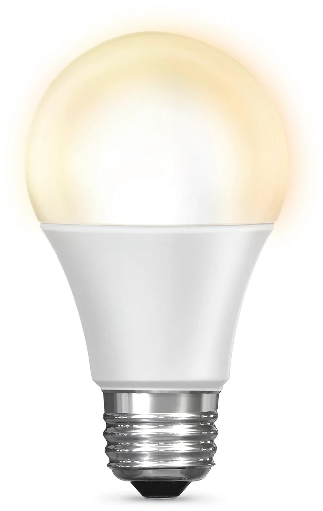 Main image of A19 Smart Wi-Fi LED Light Bulb, 60W Eq | Dimmable, 2700K Soft White, E26 Base, High CRI, Alexa and Google Assistant Compatible, App and Voice Control, No Hub Required