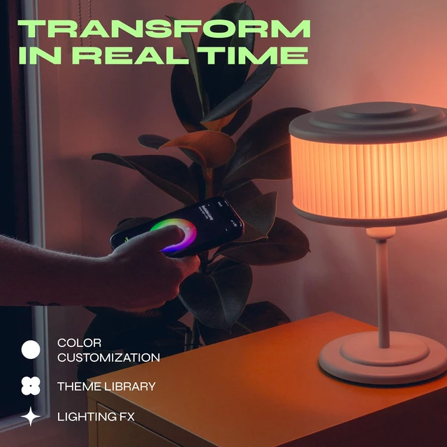 Alt view image 2 of 7 - Smart Light Bulbs A19 - RGB Color Changing, 800 Lumens, Matter 2-Pack | Compatible with Alexa, Apple Homekit, WiFi 2.4GHz, E26, white 2700K-6500K, dimmable 60W Eq. for bedroom and lamps