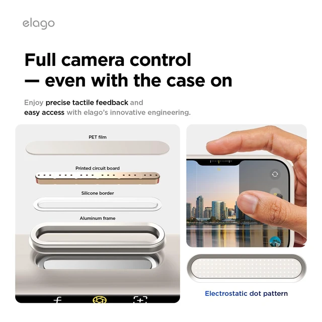 Alt view image 3 of 7 - Premium Magnetic Silicone Case for iPhone 17 Pro Stone | Compatible with MagSafe, Liquid Silicone Material, Protection, Shockproof, Slim Phone (Stone)