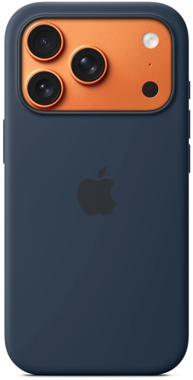 Main image of iPhone 17 Pro Silicone Case with MagSafe and Camera Control: Lightweight Phone Case, Wireless Charging Compatible, Smooth Matte Finis, Midnight